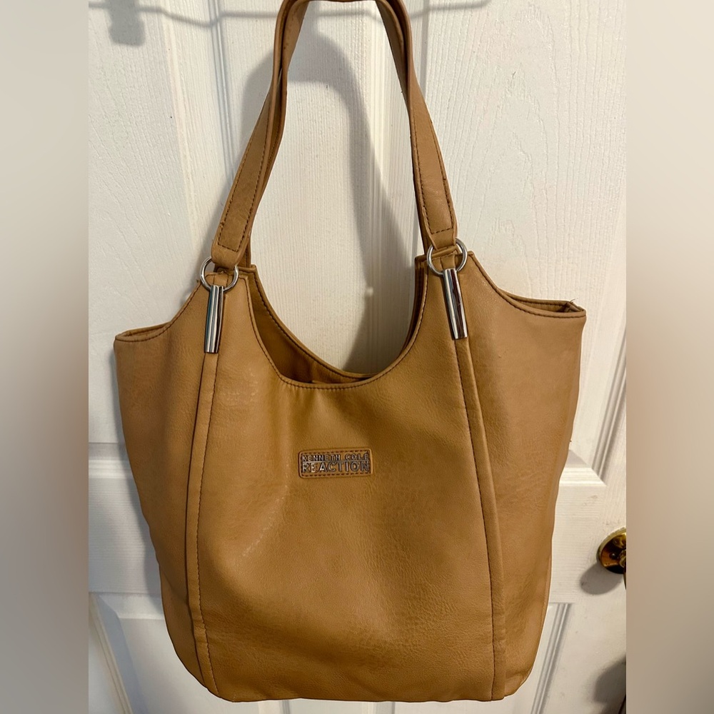 Elegant Tan Tote Bag excellent condition